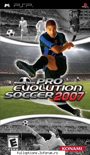 winning eleven: pro evolution soccer 2007(psp)