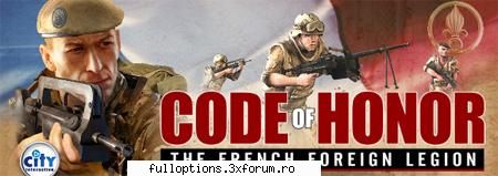 code honor: the french foreign legion download: Admin