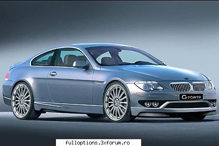 bmw g-power g6
vreme de mai bine de 23 de ani, numele g-power a fost sinonim cu si design-ul. g6