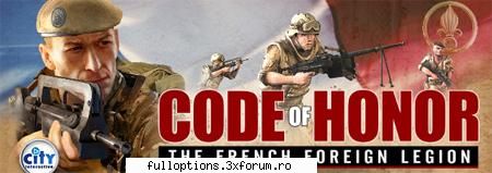 Code of Honor: The French Foreign Legion - FullOptions - Jocuri full