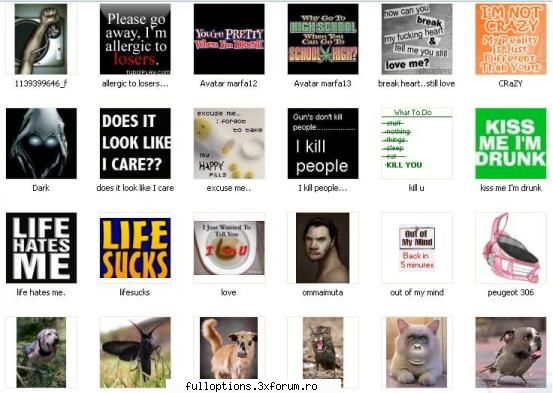 Funny Avatars - FullOptions - Avatare