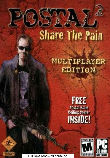 :   or   postal 2 - share the pain (iso) (very graphic